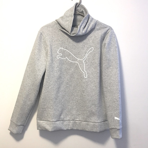 PUMA Women's Asymmetrical Cowl Neck sweater. - Picture 1 of 2